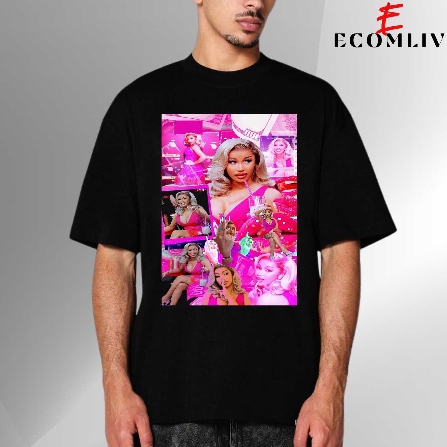 Cardi B Up T-Shirt, Unisex Rap Trap Streetwear Tee